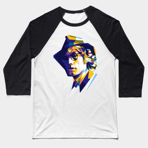 Warren Zevon Baseball T-Shirt by ESENTIAL-AF